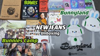 [Unboxing] NEWJEANS - BUNNIES CAMP Fanmeeting & BUNNYLAND Pop-Up Merchs