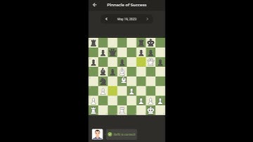 Solving Daily Chess Puzzle at Chess.com 05/19/23
