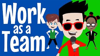 Work as a Team - Fun Song for Elementary and Primary Schools. Perfect for assemblies & classrooms.