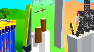 Slice All | Slicer Knife | Slice It All - All Levels Gameplay Android, iOS