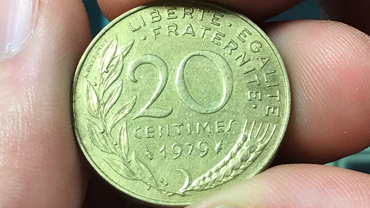1979 France 20 Centimes Coin • Values, Information, Mintage, History, and More