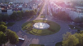Brussels 4K Drone Shots #MontgomeryRoundabout & #CinquantenairePark