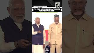 PM Modi launches mega projects worth Rs 2 Lakh Crore in Visakhapatnam