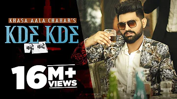 Khasa Aala Chahar : Kde Kde (HD Video) | DJ Sky | Haryanvi Song 2021 | Speed Records Haryanvi