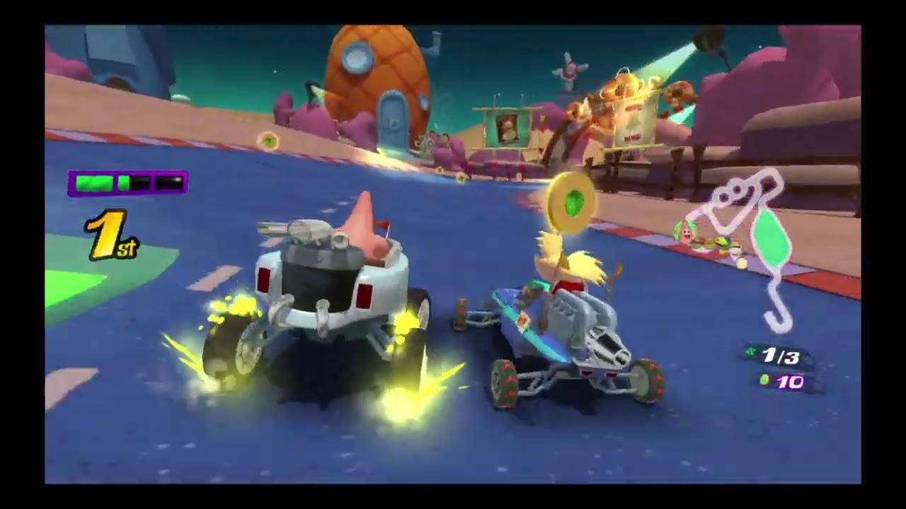 Nickelodeon Kart Racers Bikini Bottom Boogie Nights [Music] YouTube
