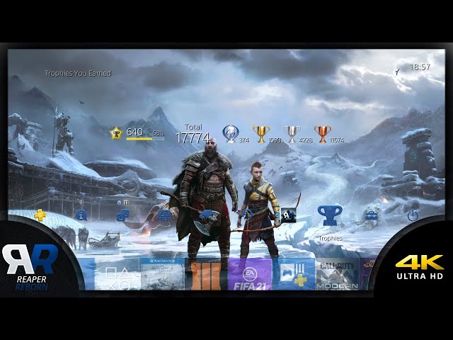 PS5 Custom Themes release: God of War, God Of War Ragnarok & more