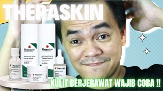 THERASKIN UNTUK JERAWAT REVIEW - CARA PAKAI THERASKIN UNTUK JERAWAT SKINCARE PAGI DAN MALAM HARI !