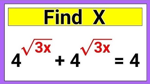 Nice Exponent Math Simplification |Find the value of X |Olympiad Math |Nitesh Eduworks