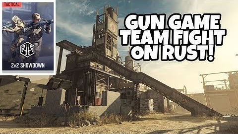 *NEW*Mode Gun Game Team Fight On Rust! COD Mobile