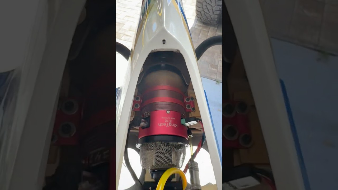 Sebart Mini Avanti with a Kingtech K70 turbine🚀😅 