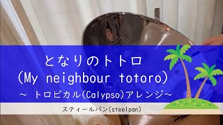 スティールパンで『となりのトトロ(My neighbour totoro)』～トロピカル(Calypso)アレンジ～/steelpan/Ghibli