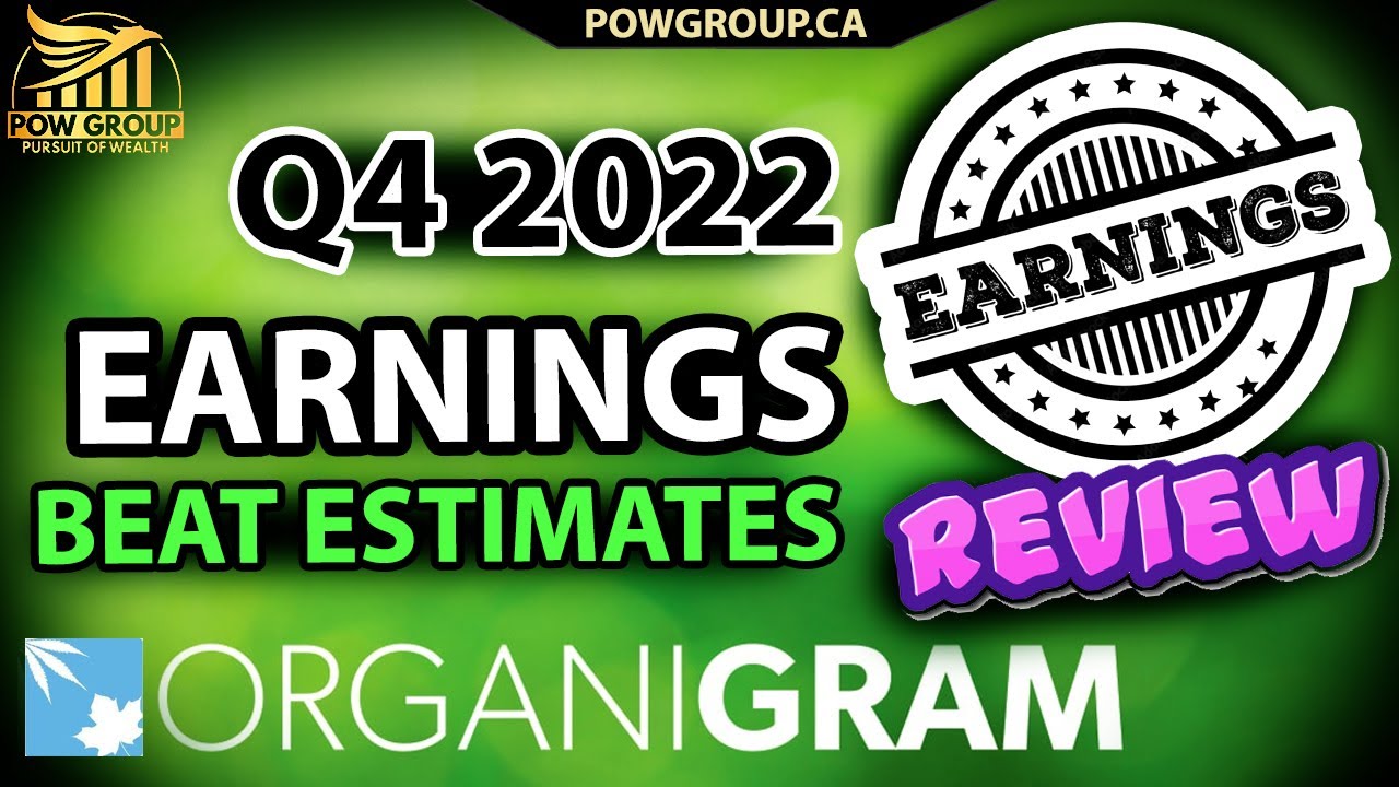 Organigram Q4 2022 Earnings Review & Technical Analysis YouTube