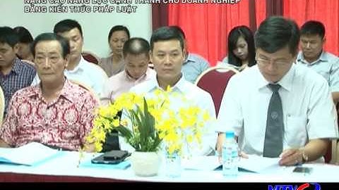 VITV - Luật sư doanh nghiệp - Nâng cao năng lực cạnh tranh cho Doanh nghiệp bằng kiến thức pháp luật