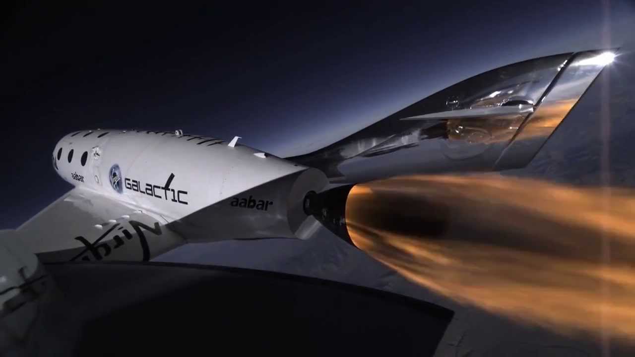 SpaceShipTwo - Wonderful Raw Footage of 3rd Powered Flight ...