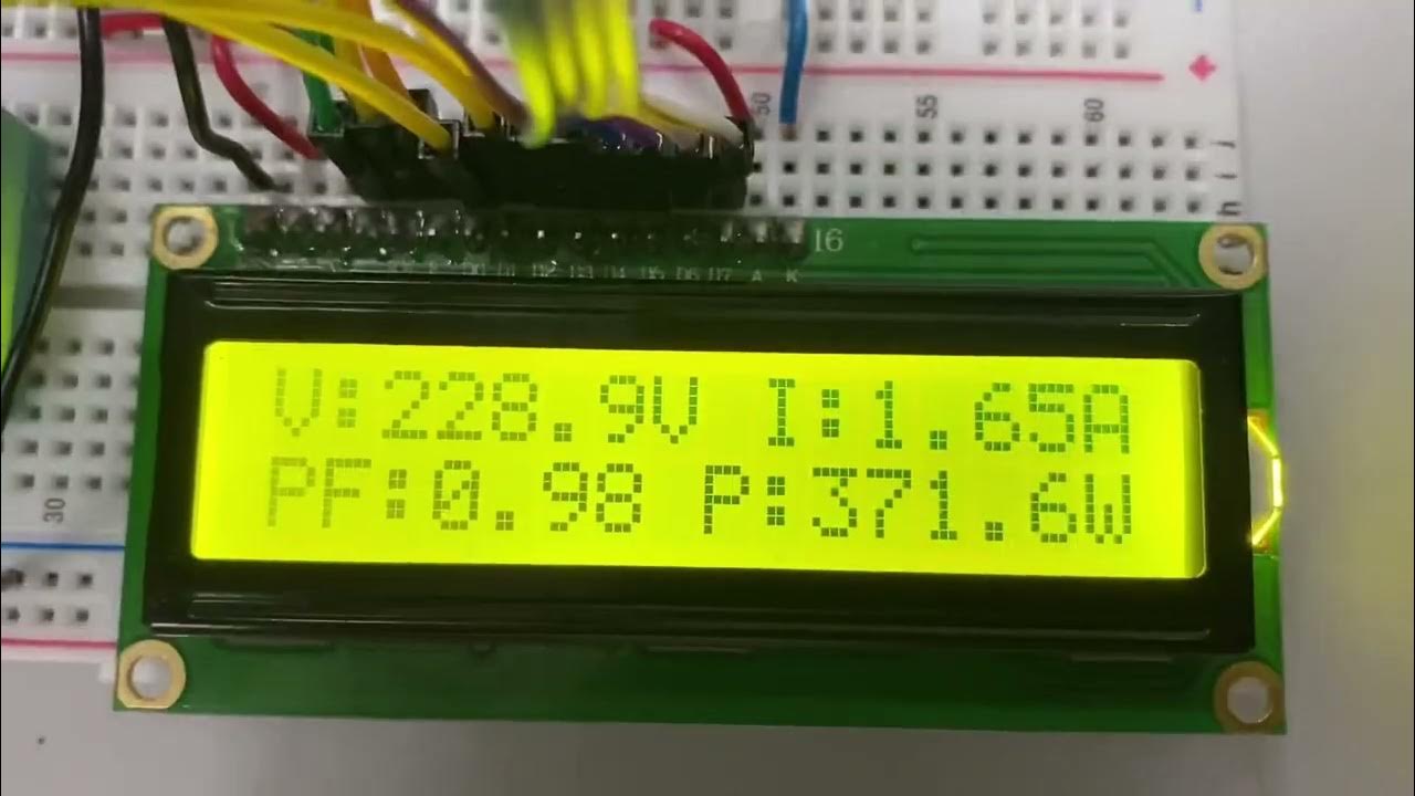 Power Measurement System using PIC16F877A YouTube