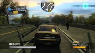 Driver San Francisco Gameplay - Smash 15 bus shelters (Stunt Dare)