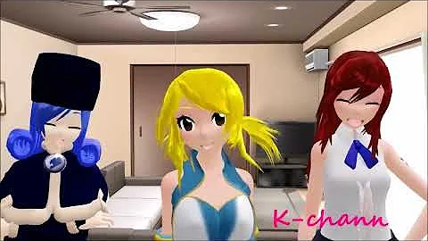 (MMD x Fairy Tail) Funny Compilation [Part 1]