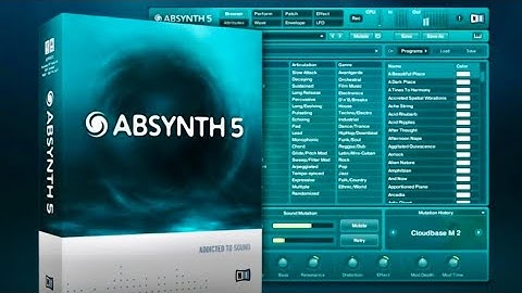 ABSYNTH 5 Synth (VST Preset Sounds)
