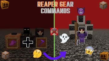 Command Block Tutorial #73: Reaper Gear Commands in Minecraft (1.16+) (Halloween Edition)