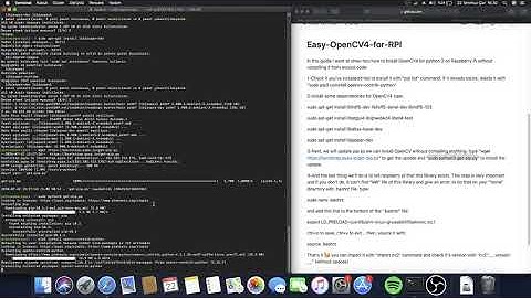 Install OpenCV (cv2) on Raspberry Pi Easily!