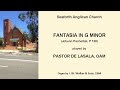 Fantasia in g minor p 128 pachelbel pastor de lasala organ of seaforth anglican church