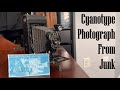 Cyanotype Photography with Folding Camera