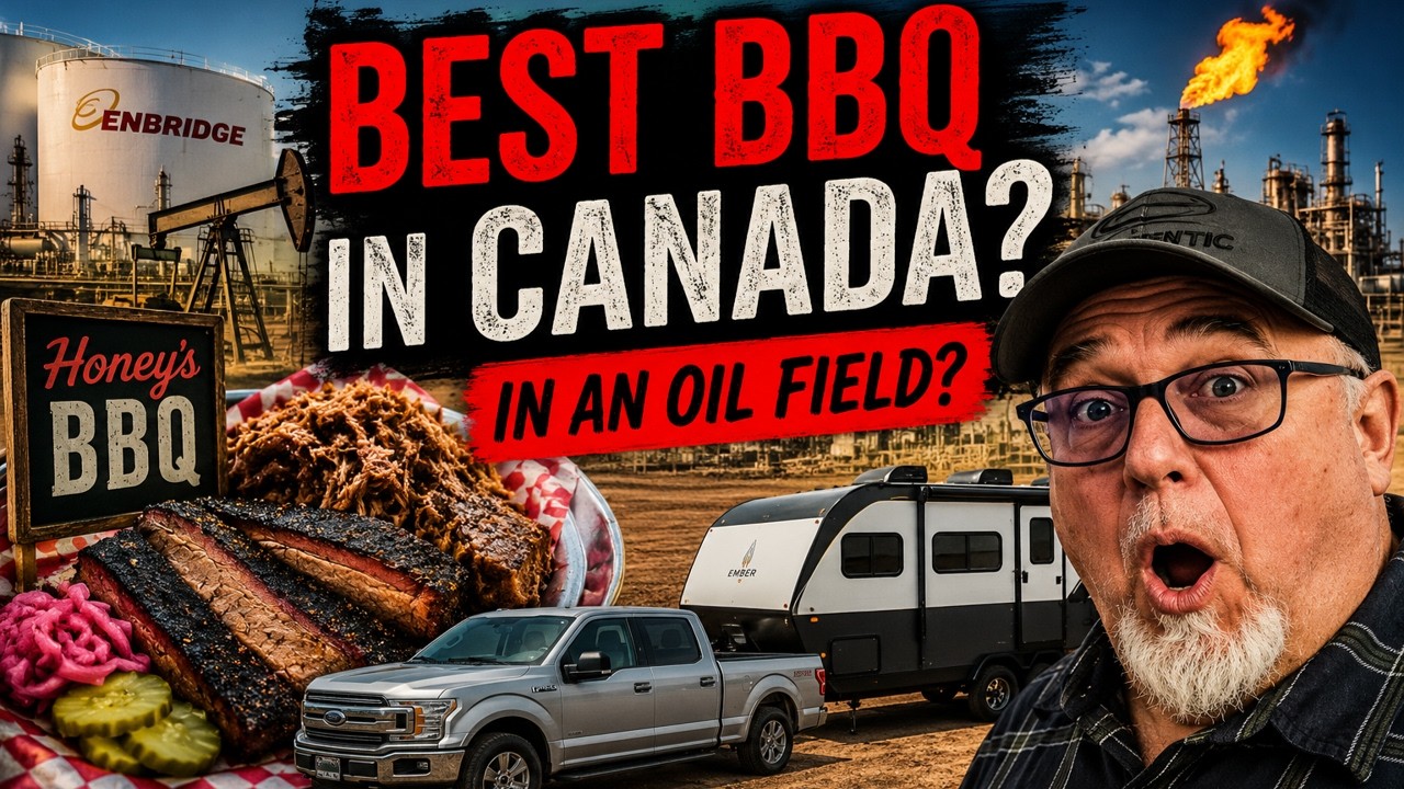 The Best BBQ I’ve Had in Canada Was Hidden Beside Oil Tanks! Our 3,200 KM Alberta Adventure Begins