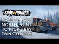 SnowRunner #31 - Rage Vs Fails North Point To Pedro Bay Twin Steer Race - Xbox One