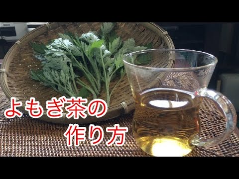 よもぎ茶の作り方 Wormwood Tea Youtube