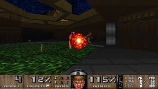 Doom Nostalgia Zero (2024) E1M8: "Valley Of The Dead" UV Max Speedrun 0:33 100% Kills 100% Secrets