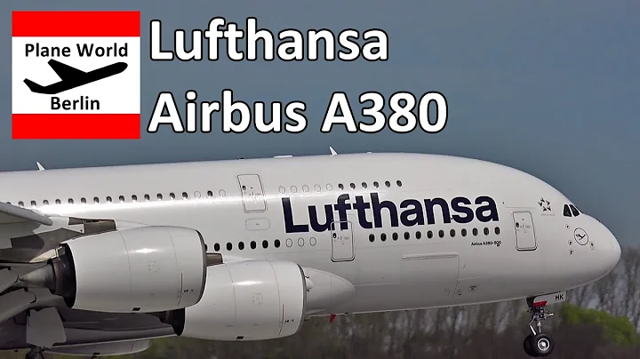 Lufthansa Airbus A380 Touch & Go landing and takeoff *D-AIMK* airside at Leipzig Halle Airport
