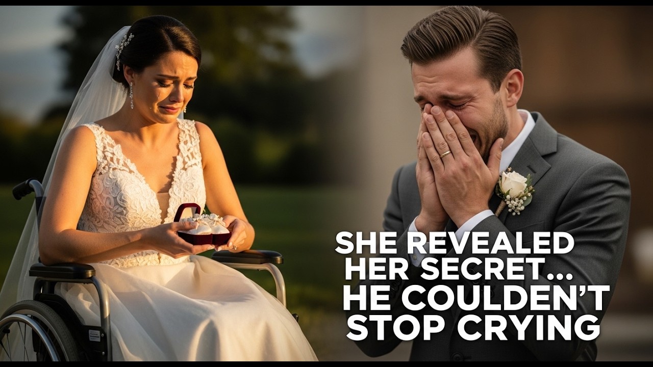 “Disabled Bride’s Shocking Wedding Secret Leaves Groom in Tears – You Won’t Believe What Happens!”