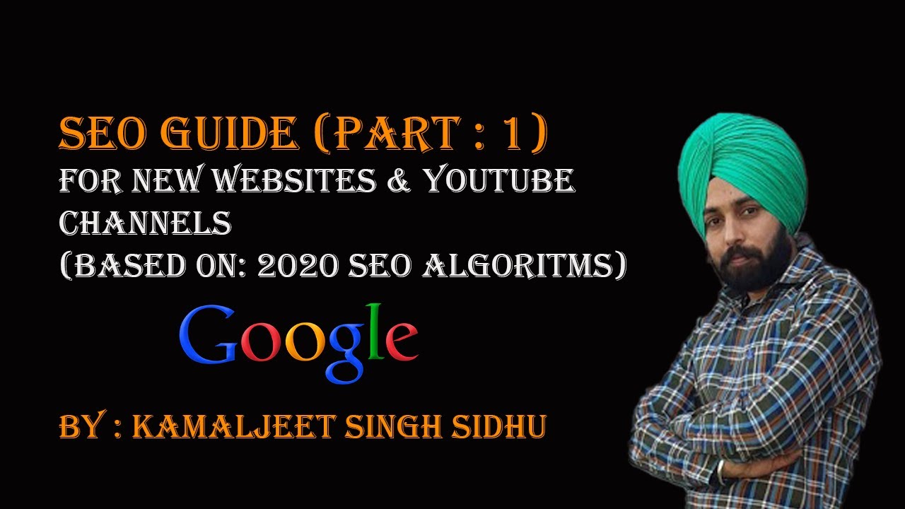 Search engine optimization Guide: 1 || For New Websites & Youtube ...