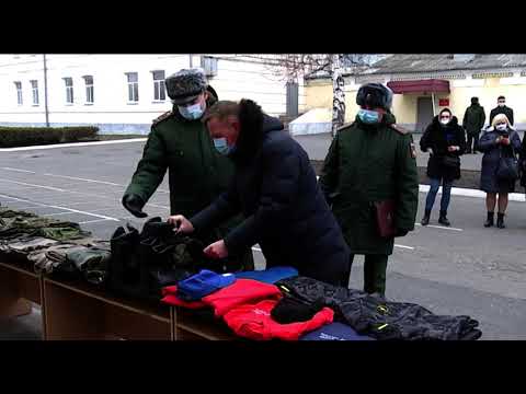 Роман Старовойт посетил курскую воинскую часть РХБ-защиты