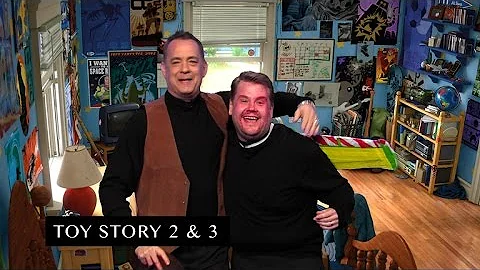 James Corden and Tom Hanks Act Out Tom's Filmography