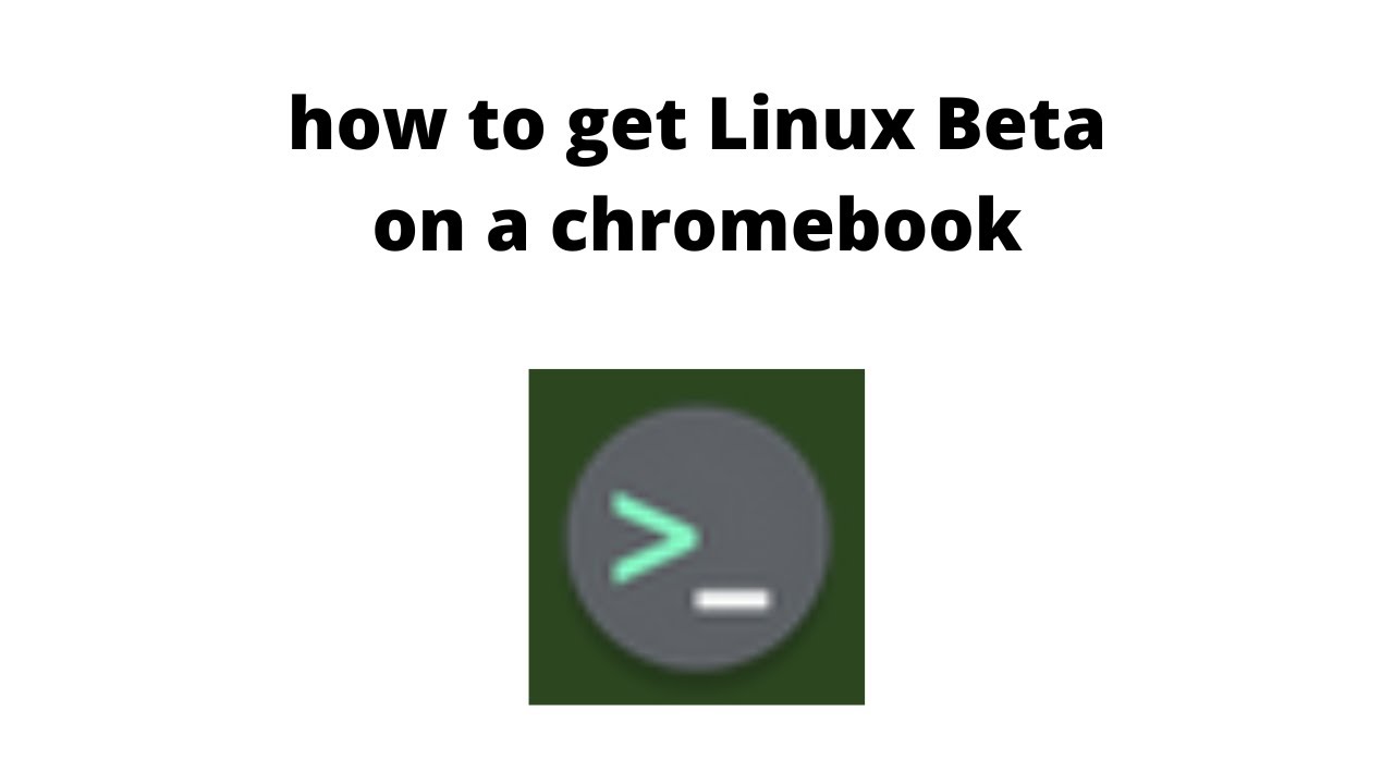 how to get Linux Beta on a chromebook - YouTube