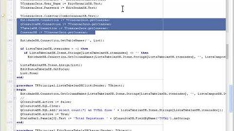 T2Ti ERP 2 0   Lazarus   Data Pump   06 Infra Conectar e Listar Tabelas