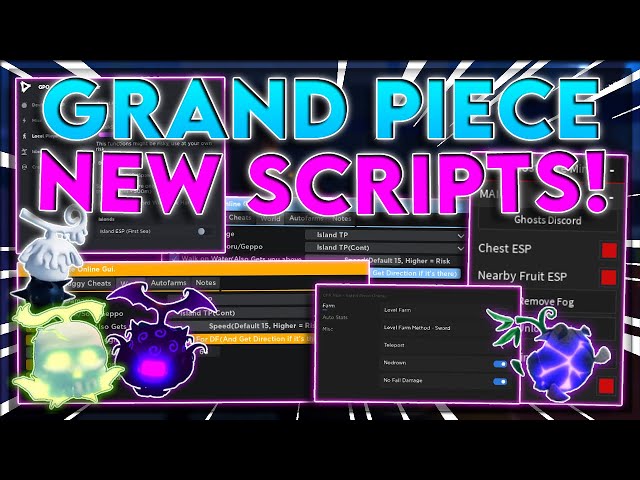 🎉UPDATE] Grand Piece Online Script GUI / Hack, Auto Farm, Give All  Fruits