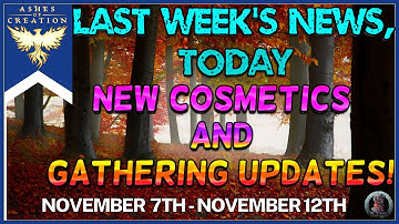 Ashes of Creation: Last Week