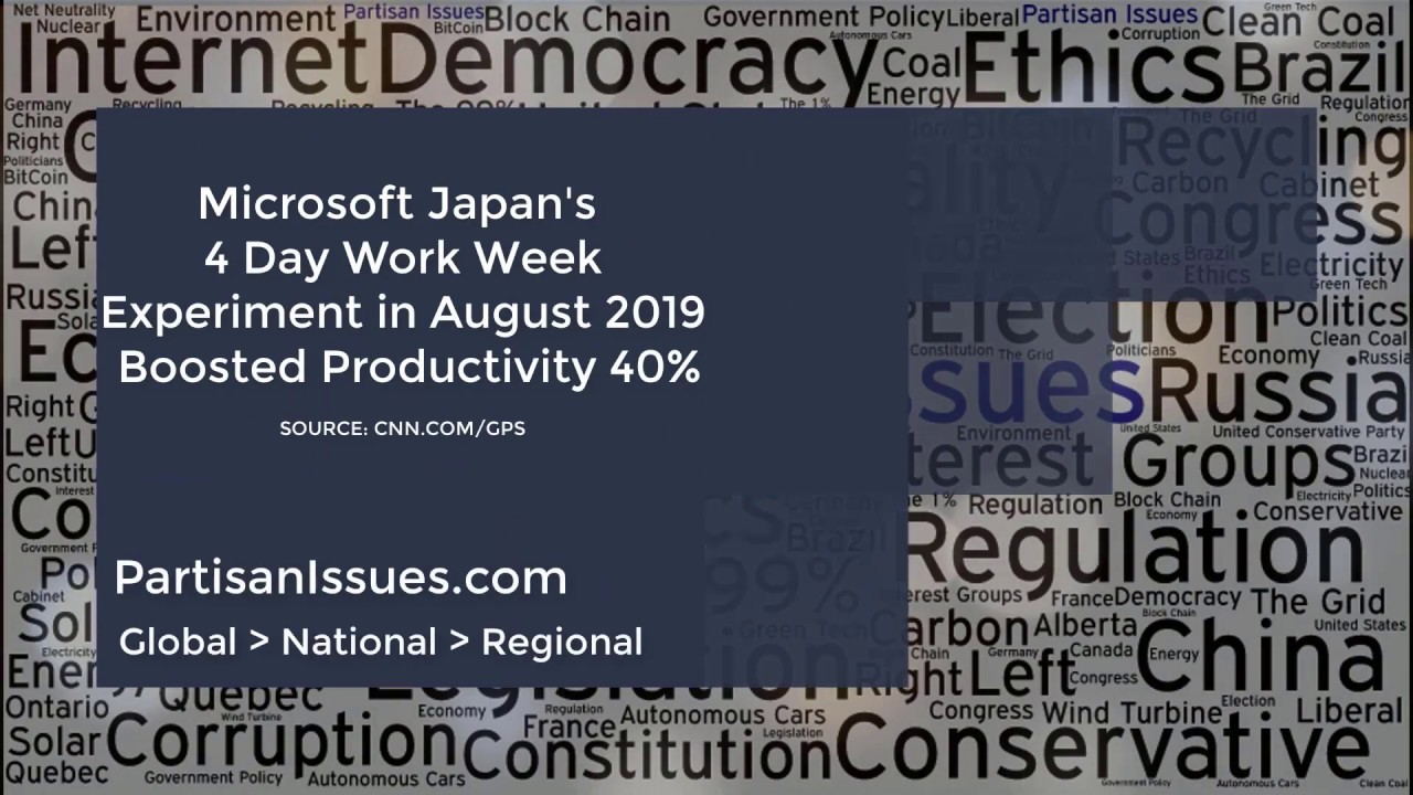 Microsoft Japan's 4 Day Work Week Experiment in August 2019 Boosted ...