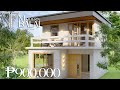 SMALL HOUSE DESIGN | HOUSE PLAN 2-BEDROOM 5X9 METERS