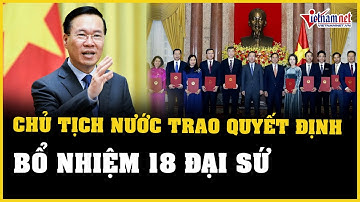 Tin tức thời sự 10/1: Chủ tịch nước Võ Văn Thưởng trao quyết định bổ nhiệm 18 Đại sứ | VietNamNet