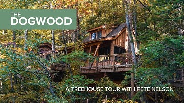 Treehouse Master Tours The Dogwood Treehouse in Gatlinburg, TN