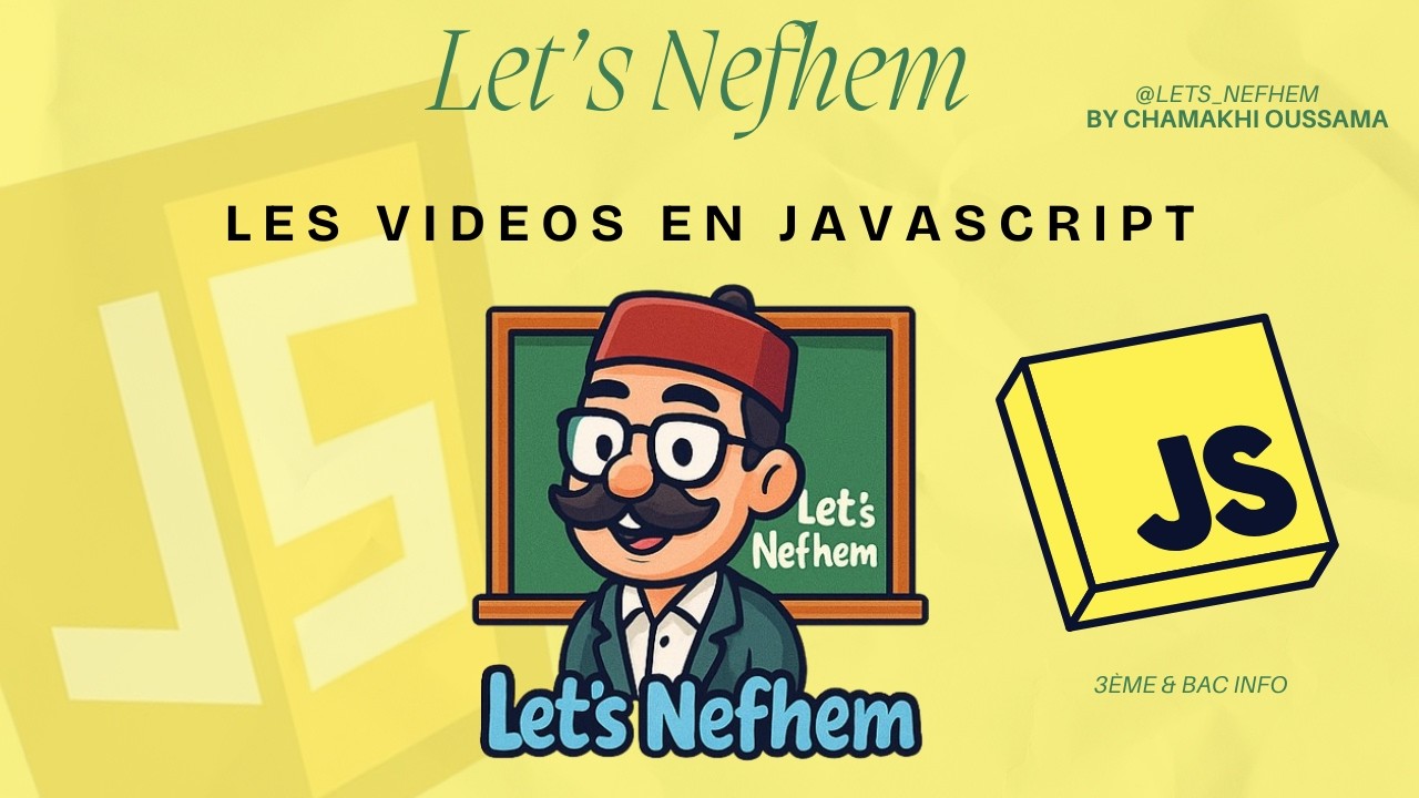 Les videos en JavaScript (JS) | Tutoriel Complet Bac Info - YouTube