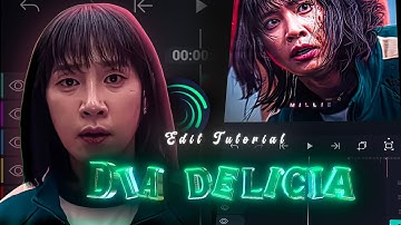 Squid game edit tutorial | "DIA DELÍCIA" Squid Game Edit Alight motion