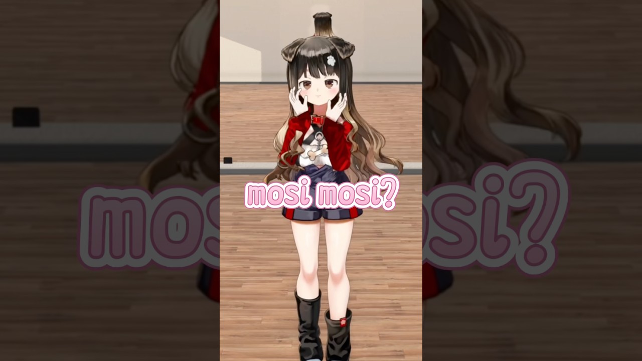mosi mosi?💃#踊ってみた #mosimosi  #Vtuber #fyp #japan #shorts