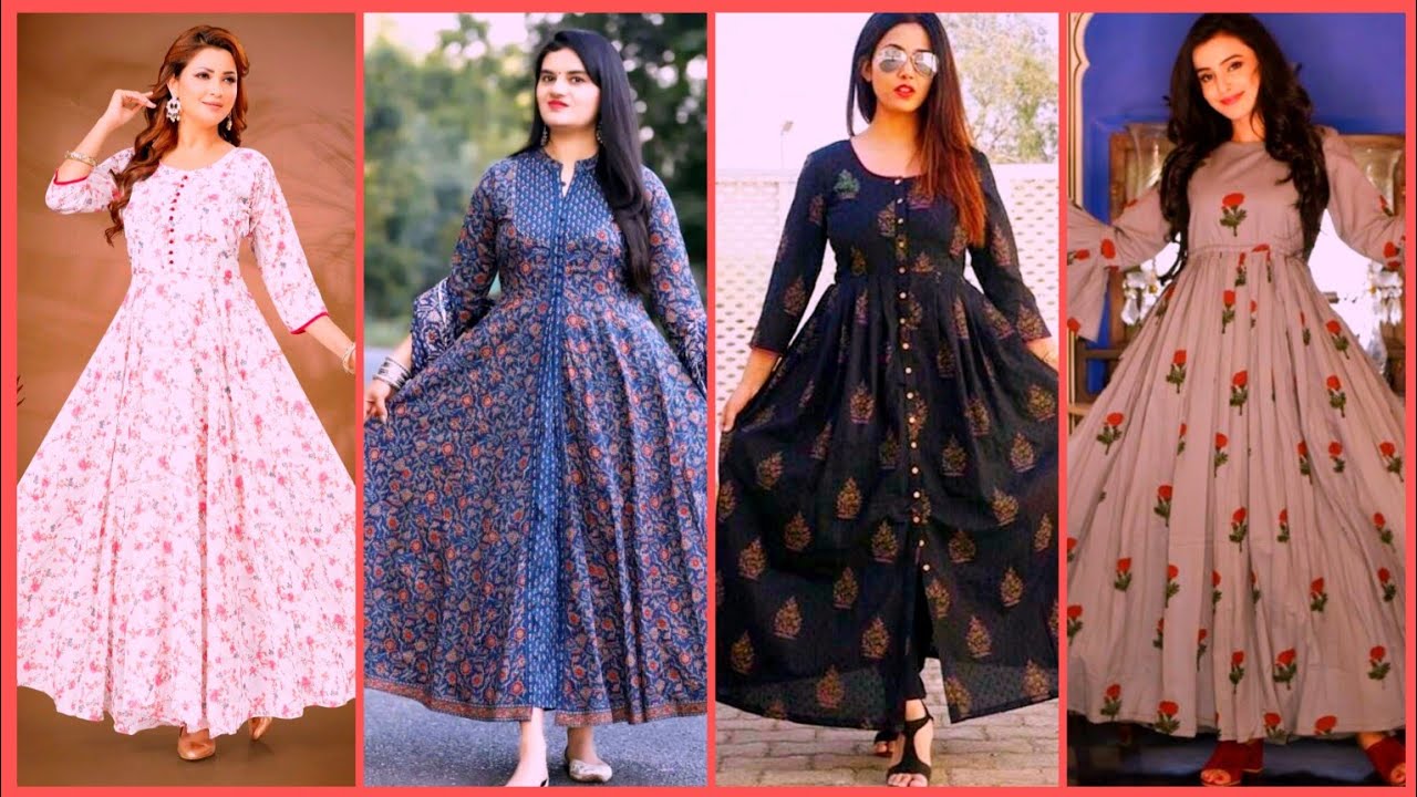 Latest Printed Frock Designs 2024 Frock Designs Frock Ke Design