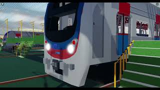 [로블록스] 한국 기차 시뮬레이터 서울 지하철 1호섬 뱀눈이 전면부 리메이크 screenshot 5