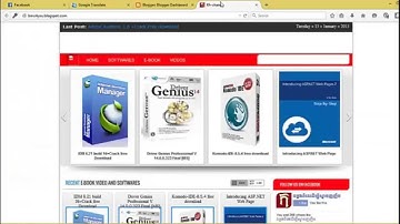 Creat blogspot speak khmer part 1