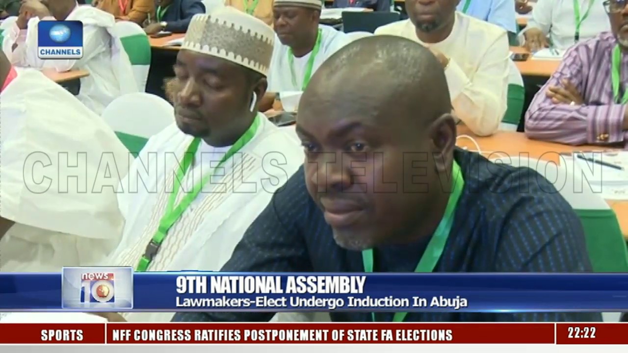 9th Assembly: Lawmakers-Elect Undergo Induction In Abuja